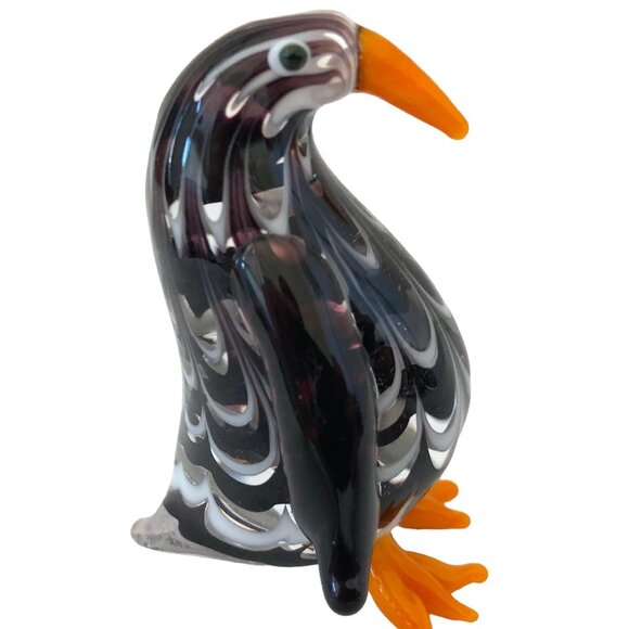 Penguin Figurine FITZ & FLOYD Glass Menagerie + Box 2003 - Picture 3 of 8